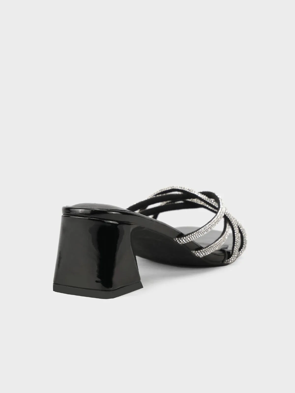 Womens "STRIDE" Block Heeled Sandals