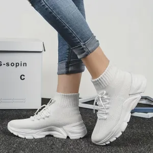 Women's Running Shoes Breathable Lightweight Comfortable Ultralight Fashion Sneakers Non-Slip Support Walking Shoes Walking Gym Workout Casual Shoes