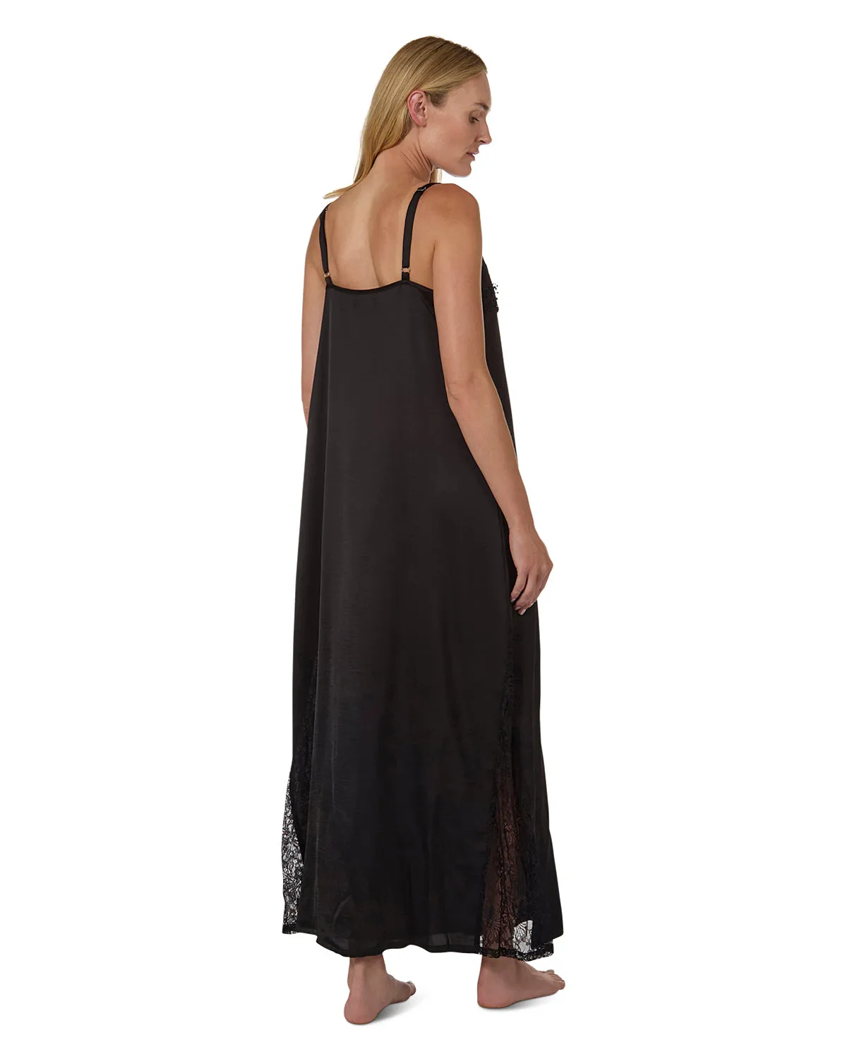 Women's Slip Dress with Lace