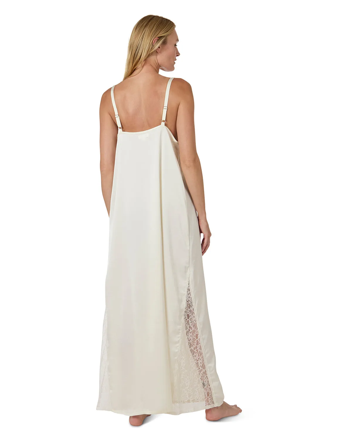Women's Slip Dress with Lace