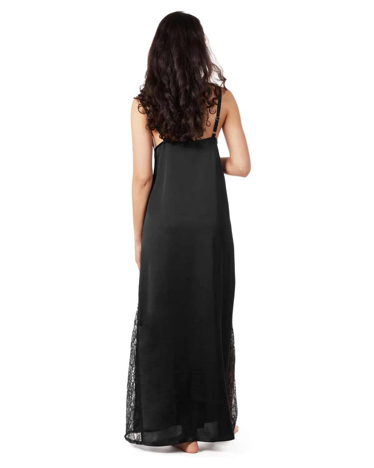Women's Slip Dress with Lace