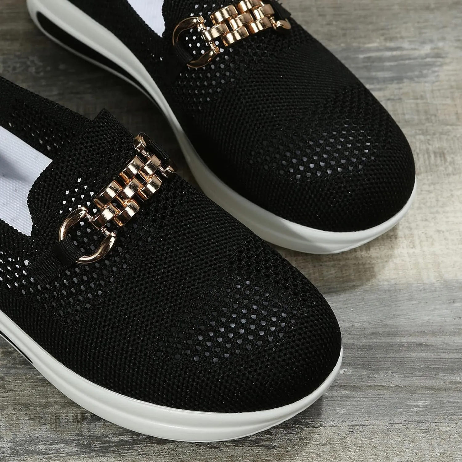 Womens Walking Shoes Trendy Orthopedic Shoes Breathable Mesh Loafers Wide Walking Sneakers Lightweight Non Slip Shoes