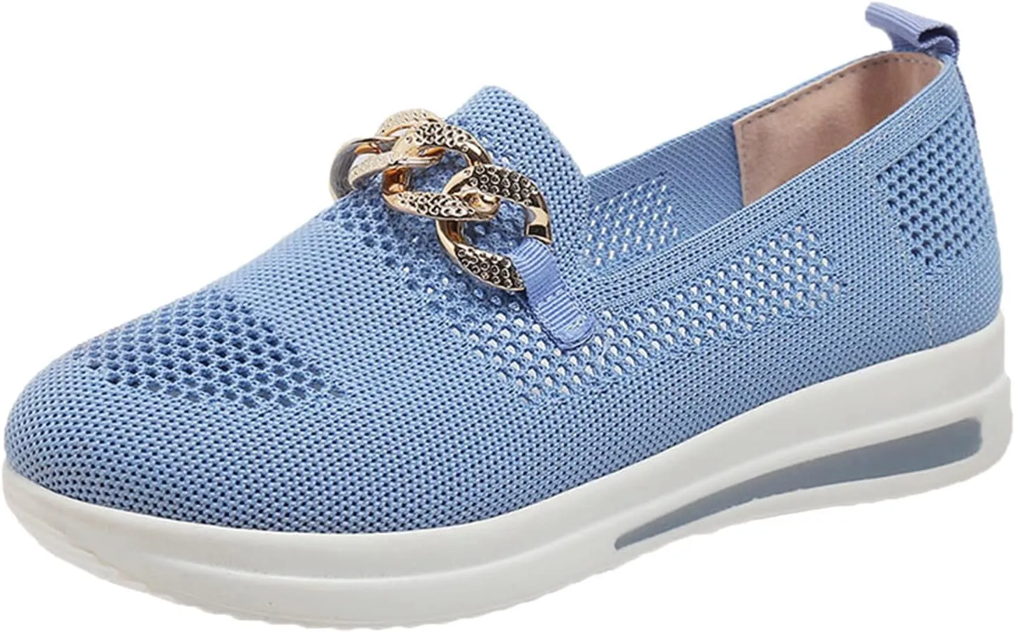 Womens Walking Shoes Trendy Orthopedic Shoes Breathable Mesh Loafers Wide Walking Sneakers Lightweight Non Slip Shoes